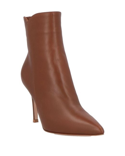 Gianvito Rossi Brown Ankle Boots
