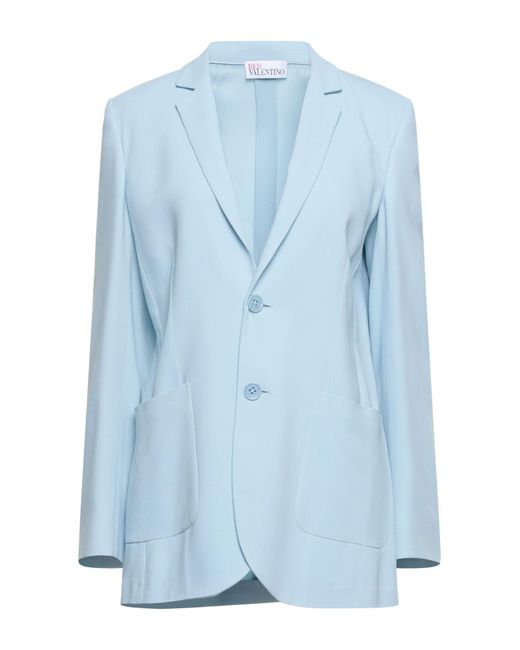 RED Valentino Blue Suit Jacket