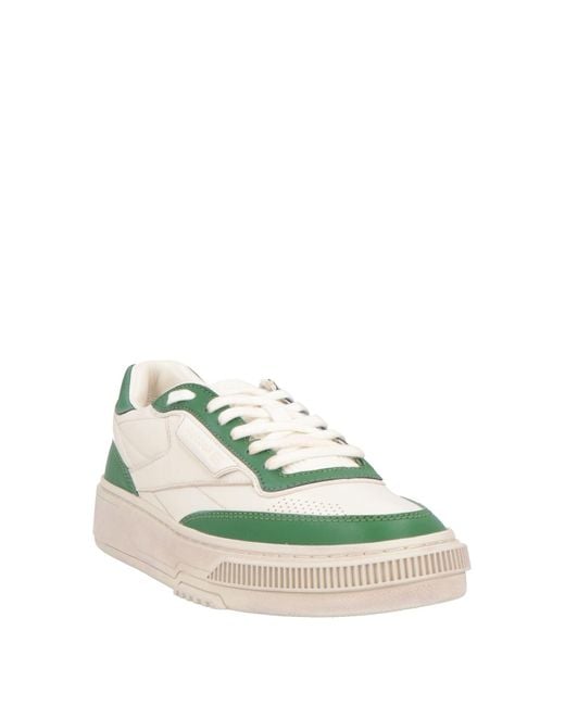 Reebok Green Sneakers Leather for men