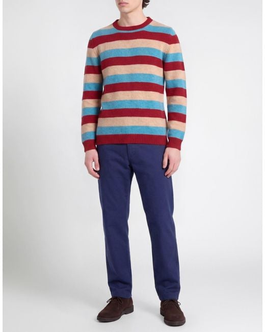 Messagerie Red Sweater Wool for men
