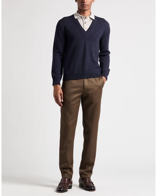 Loewe Blue Sweater Wool, Alpaca Wool, Elastane, Polyamide for men