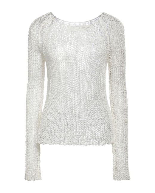 Isabel Benenato White Pullover