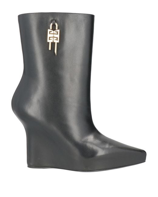 Botines De Caña Alta Givenchy de color Black