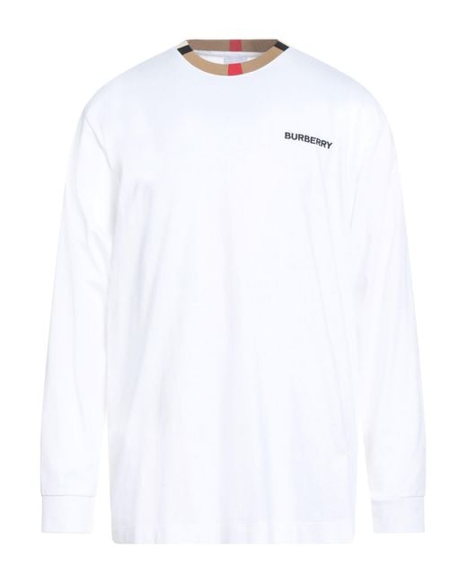 Burberry T-Shirts in White für Herren