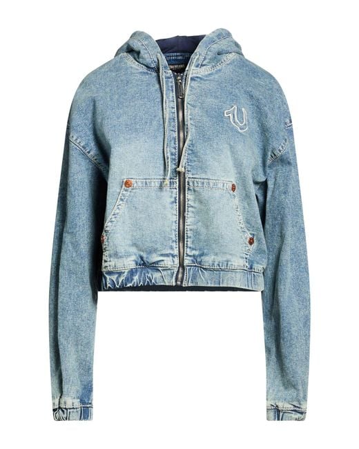 True Religion Blue Denim Outerwear