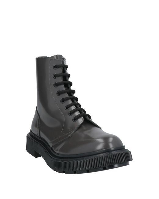 Adieu Black Ankle Boots for men