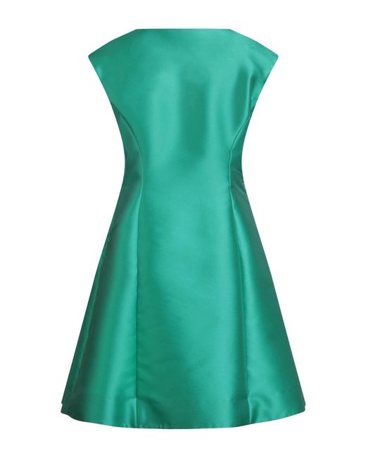 Alberta Ferretti Green Mini Dresses