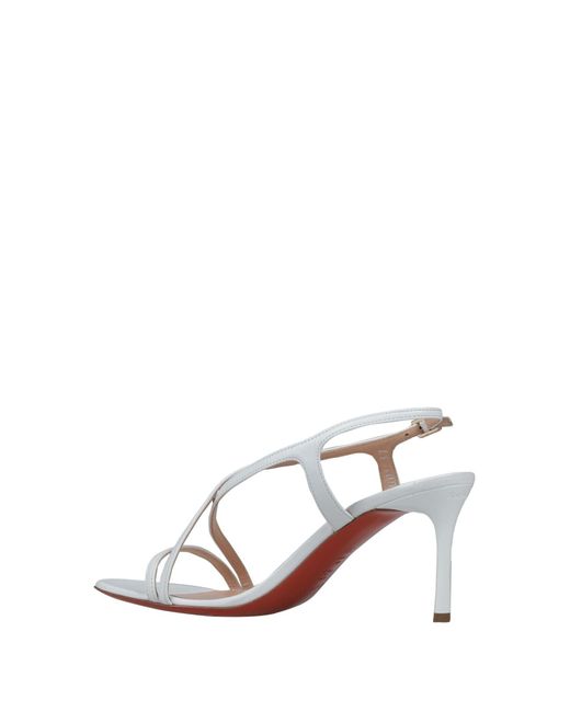 Baldinini Sandals in White | Lyst
