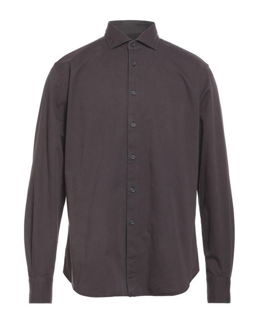 Xacus Gray Dark Shirt Cotton for men