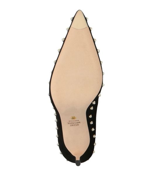 Stuart Weitzman Black Pumps Leather