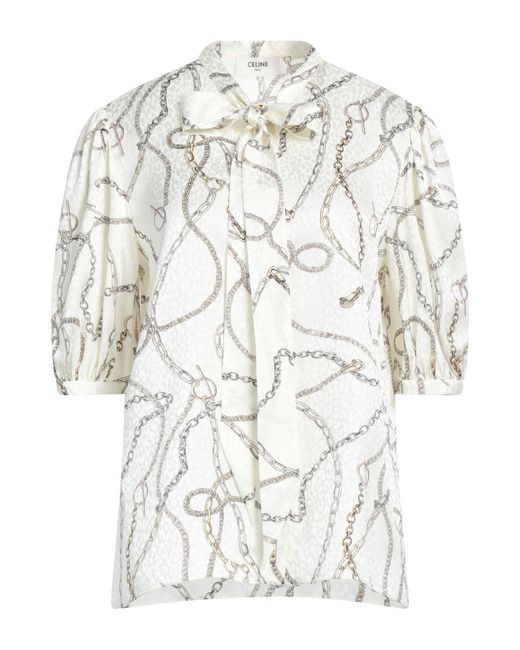 Chemise Céline en coloris White