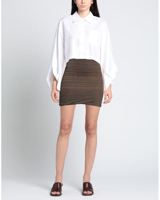 Isabel Marant Brown Mini Skirt