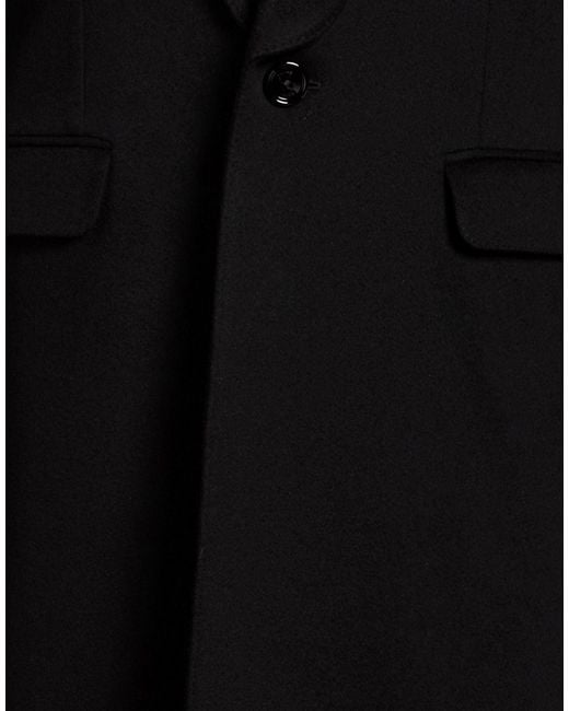 Céline Black Coat Wool