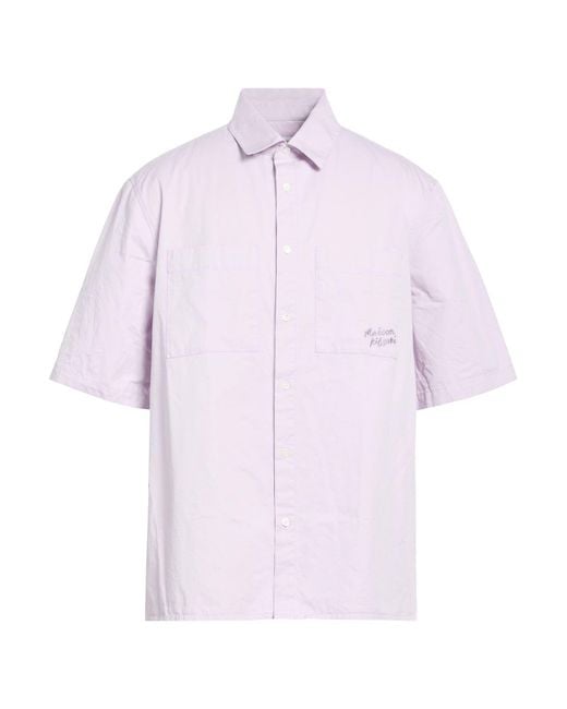Maison Kitsuné Pink Shirt for men