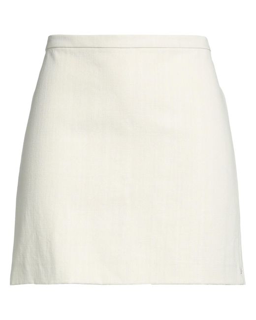 Sportmax Natural Mini Skirt