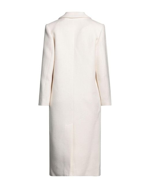 Sandro White Coat