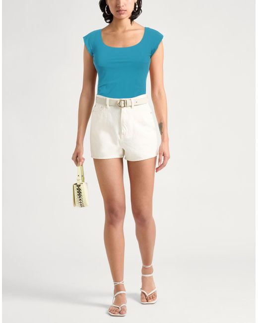 La Petite Robe Di Chiara Boni Blue T-shirt