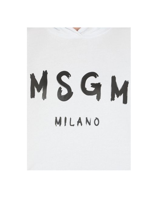 Sweat-shirt MSGM en coloris White