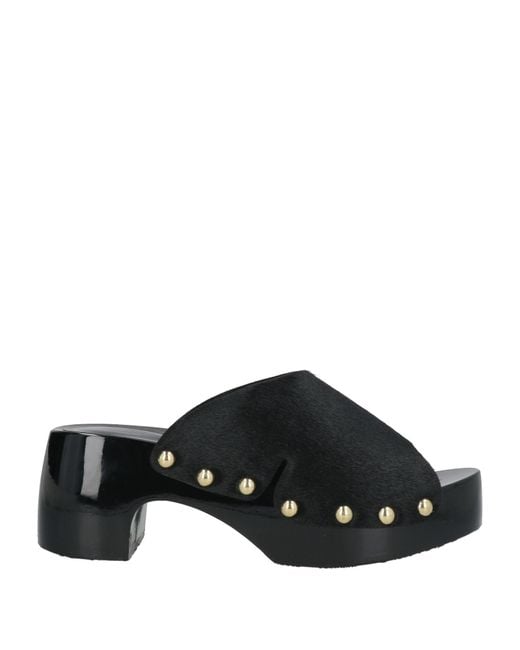 Scholl Black Mules & Clogs
