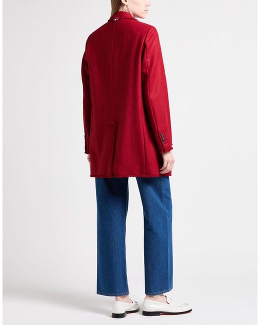 Thom Browne Red Blazer Wool