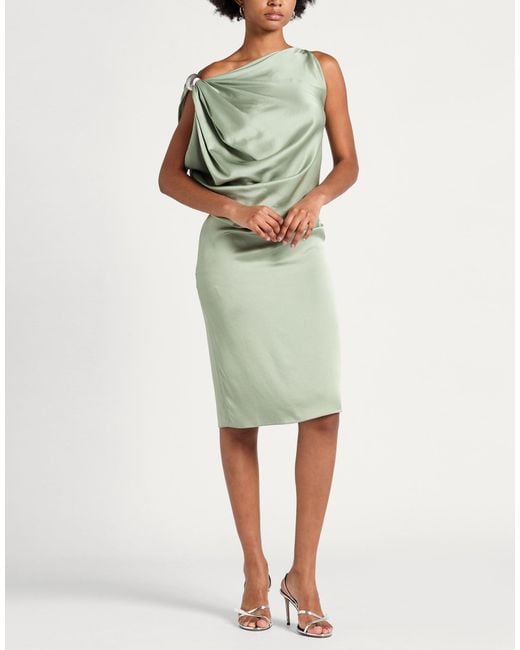 Lanvin Green Midi Dress