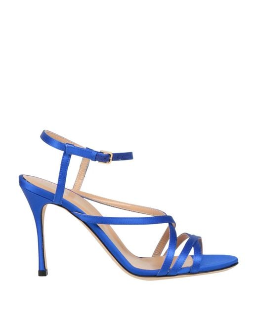 Sergio Rossi Blue Sandals