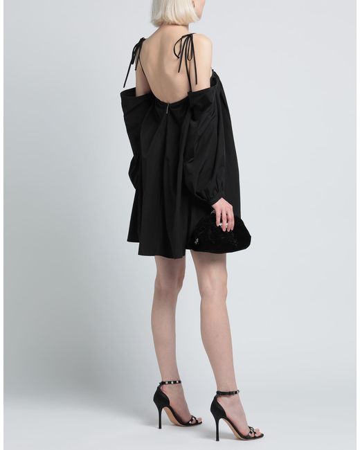 MSGM Black Mini Dress