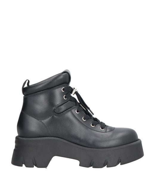 Gianvito Rossi Black Ankle Boots Leather