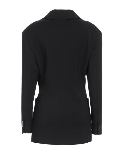 Lanvin Black Blazer Virgin Wool, Elastane, Polyamide