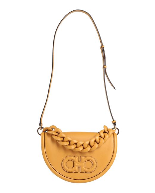 Borsa A Mano di Ferragamo in Metallic