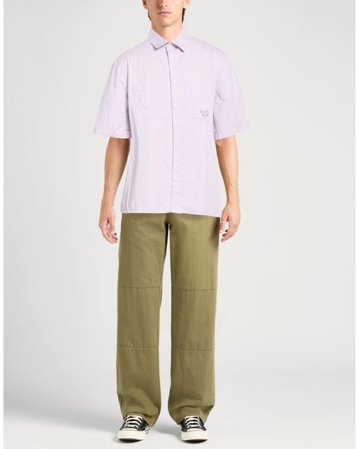 Maison Kitsuné Pink Shirt for men
