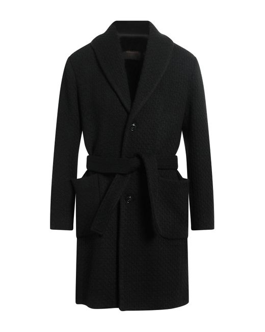 Officina 36 Black Coat for men