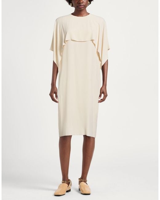 Hache Natural Midi Dresses
