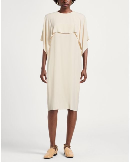 Hache Natural Midi Dresses