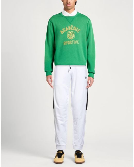 EA7 White Trouser for men