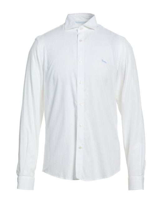 Harmont & Blaine White Shirt Cotton for men