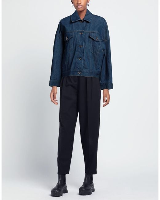 Missoni Blue Denim Outerwear Cotton