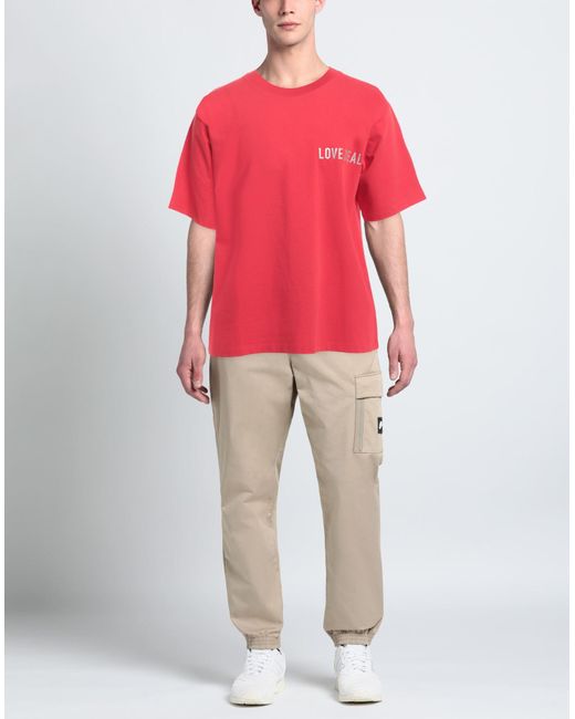 Golden Goose Deluxe Brand Red T-shirt for men