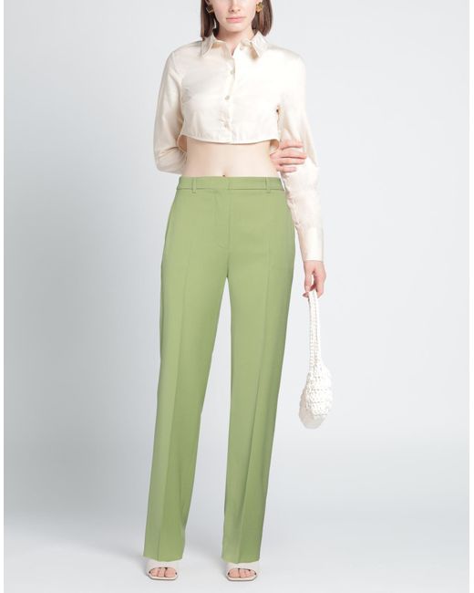 Max Mara Green Pants