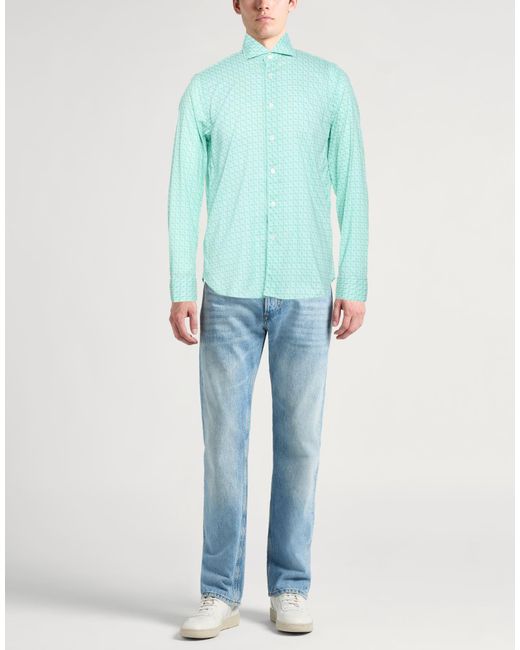 Fedeli Blue Shirts for men