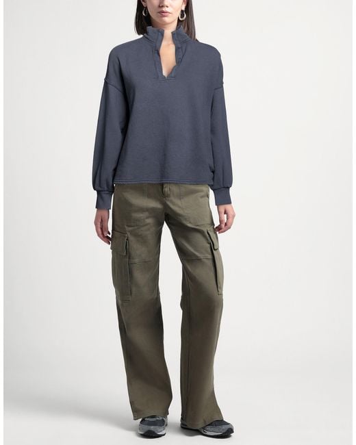 Xirena Blue Slate Sweatshirt Cotton