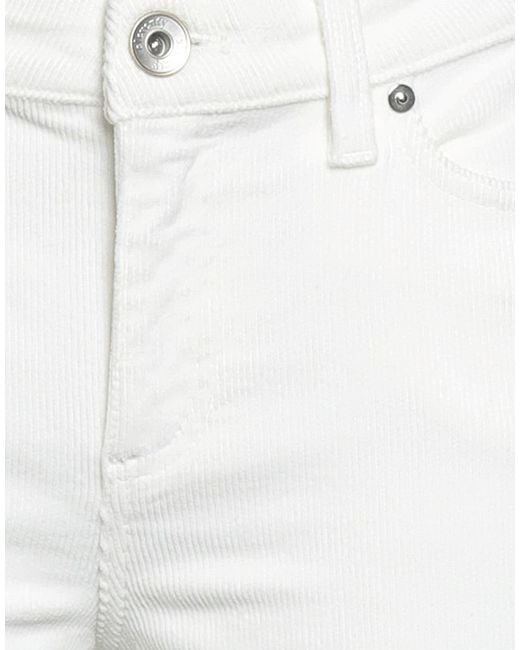Eleventy White Trouser