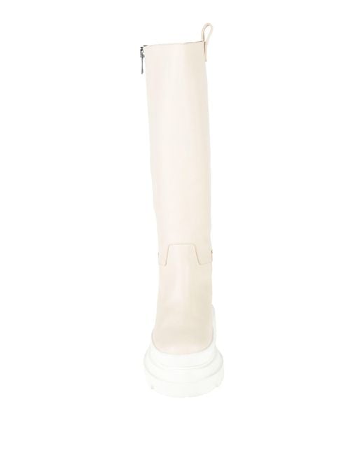 Plan C White Boot Soft Leather