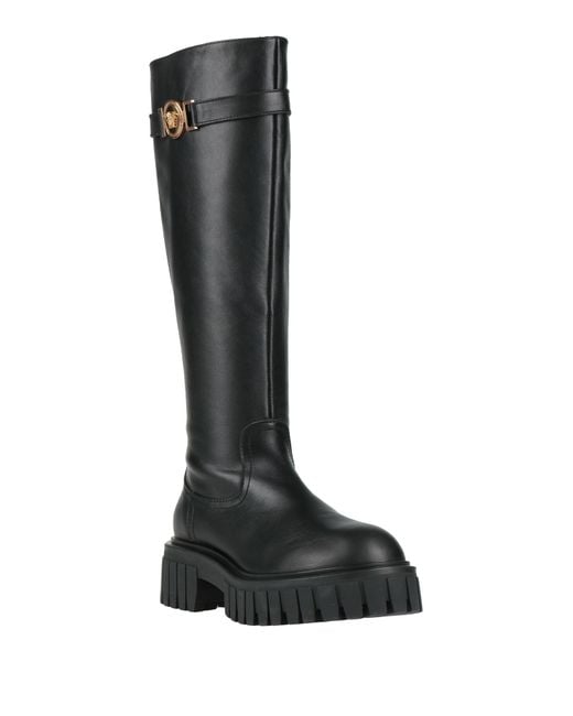 Versace Black Stiefel