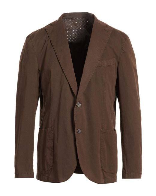 Barbati Brown Blazer for men