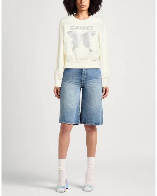 Sudadera Ganni de color White