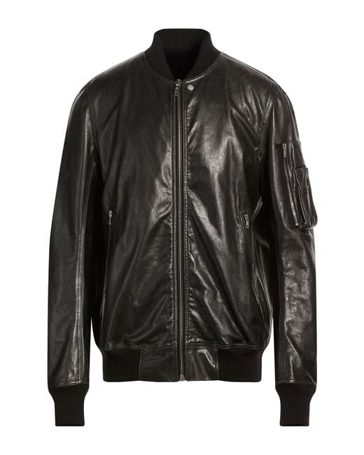 Rick Owens Black Jacket for men