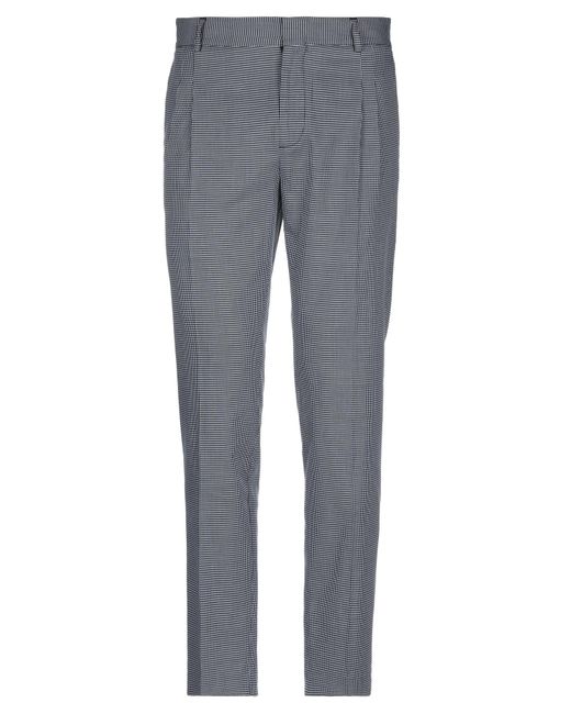 Daniele Alessandrini Gray Pants Cotton for men