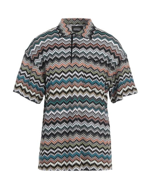 Missoni Poloshirt in Gray für Herren