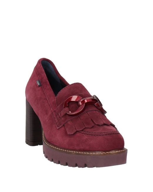 Callaghan Purple Loafers Leather